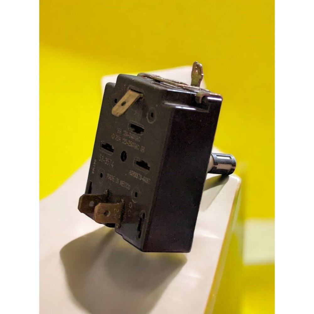 Whirlpool Maytag Crosley Dryer Switch Part # Asr3373-603 Rotary 53-3574 "D" Stem